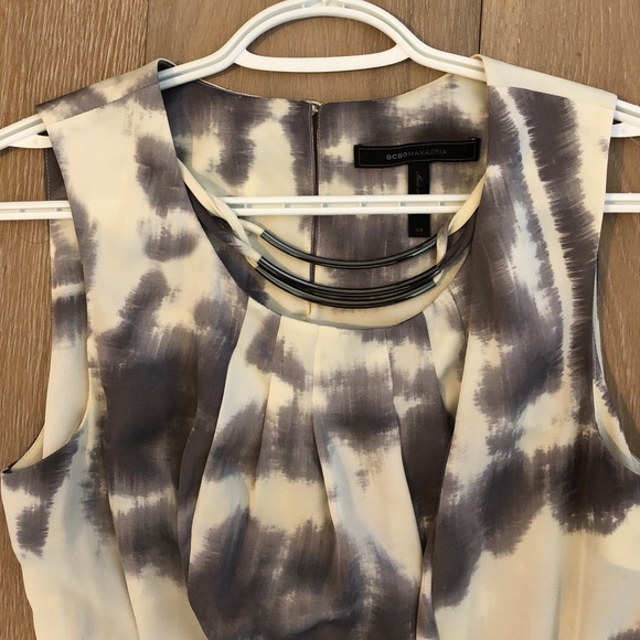 Bcbg tie die print dress - Picture 2 of 4